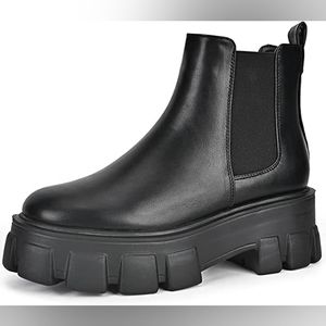 Platform Chelsea Boots